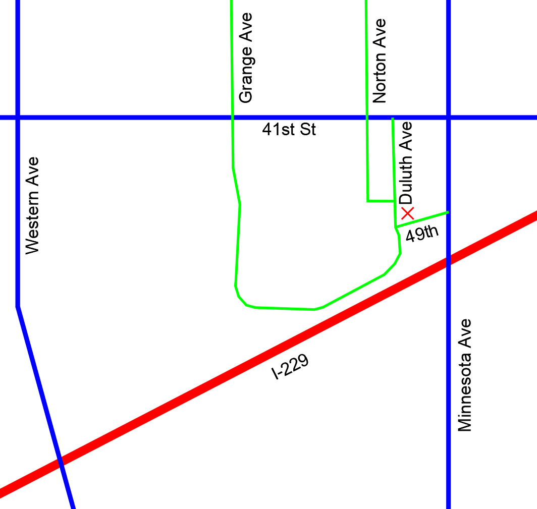 Meeting Location Map